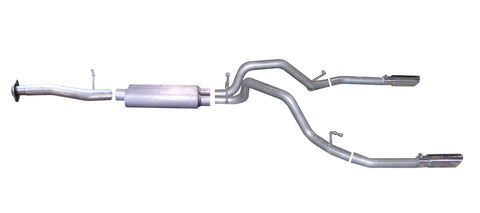 Cat-Back Dual Split Exhaust System, Stainless (Dual)