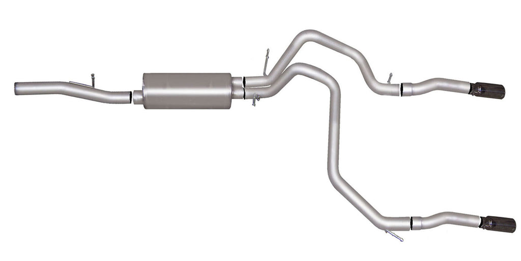 Cat-Back Dual Split Exhaust System, Stainless (Dual)