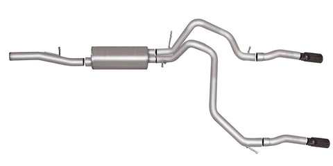 Cat-Back Dual Split Exhaust System, Stainless (Dual)