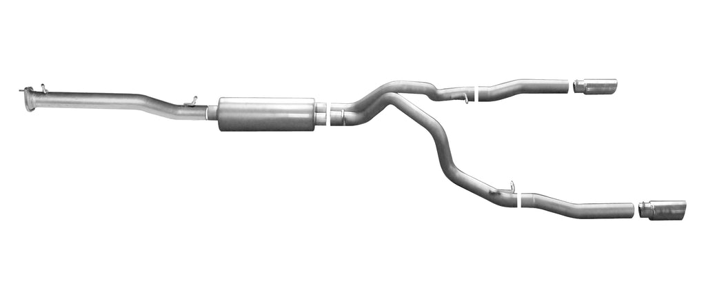 Cat-Back Dual Split Exhaust System, Stainless (Dual)