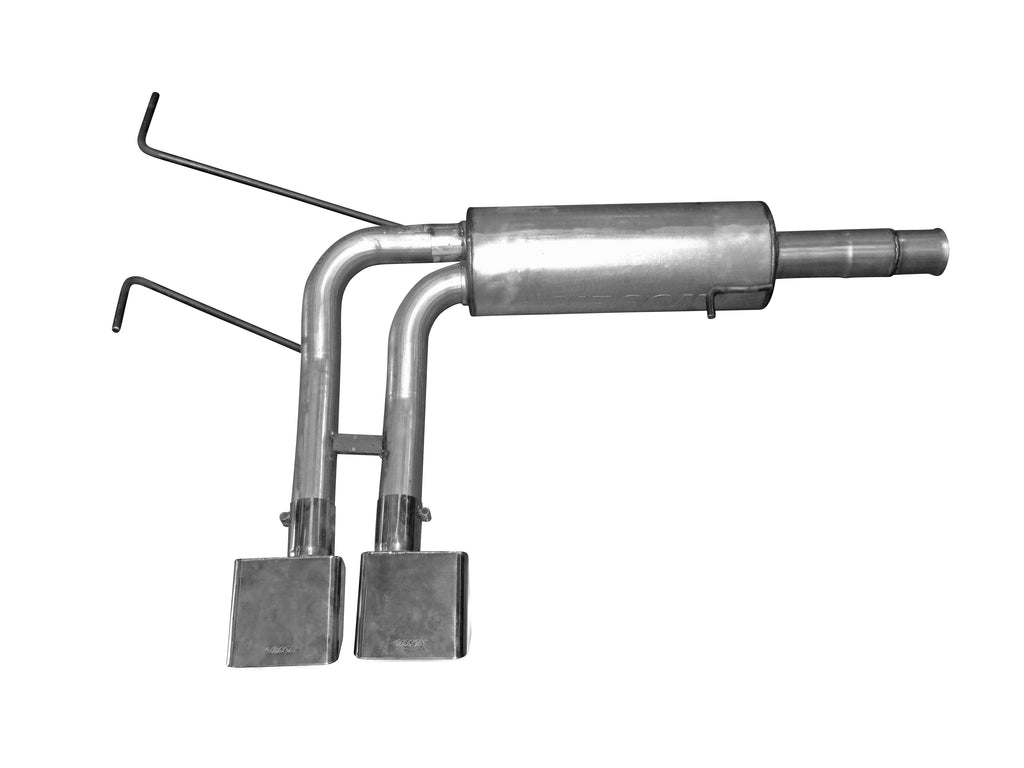 Cat-Back Super Truck Exhaust System, Stainless (Dual)