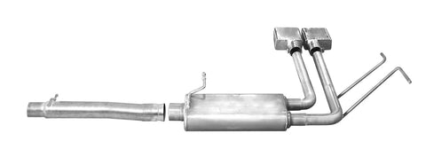 Cat-Back Super Truck Exhaust System, Stainless (Dual)