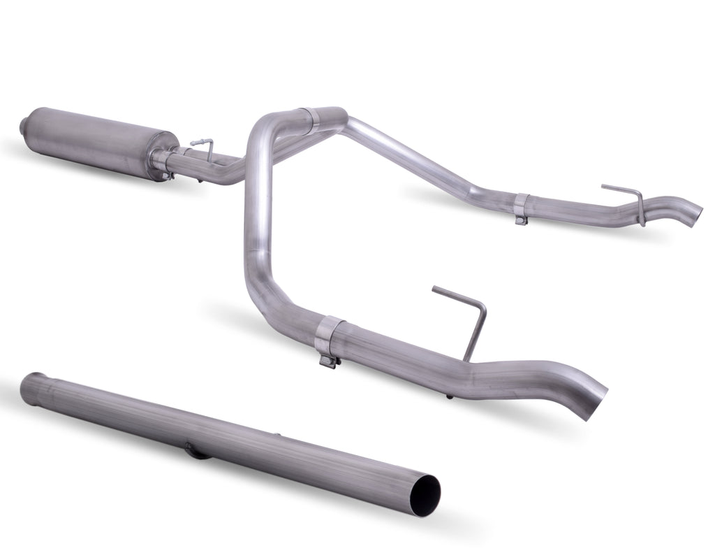 Cat-Back Dual Split Exhaust System, Stainless (Dual)