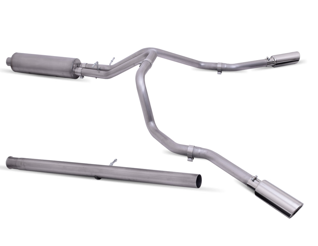 Cat-Back Dual Extreme Exhaust System, Stainless (Dual)