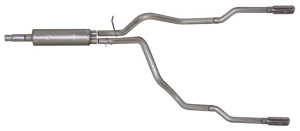 Cat-Back Dual Split Exhaust System, Stainless (Dual)