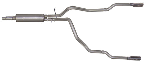 Cat-Back Dual Split Exhaust System, Stainless (Dual)