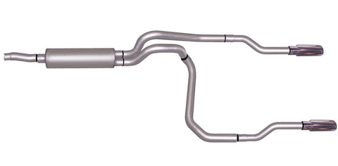 Cat-Back Dual Split Exhaust System, Stainless (Dual)