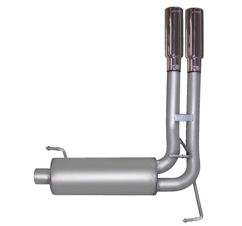 Cat-Back Super Truck Exhaust System, Stainless (Dual)