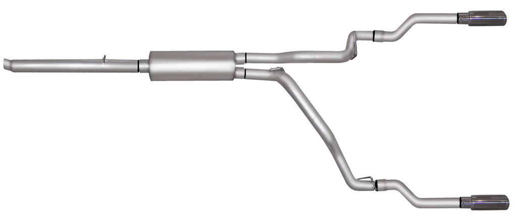 Cat-Back Dual Split Exhaust System, Stainless (Dual)