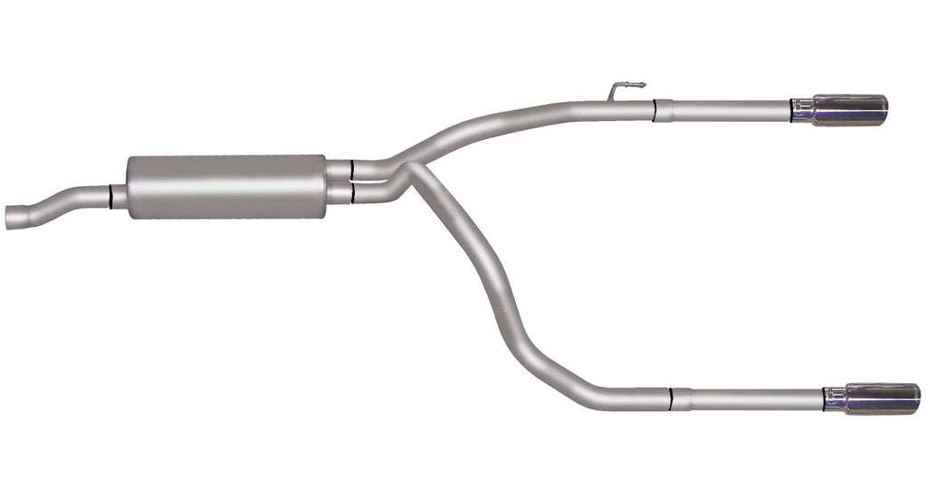 Cat-Back Dual Split Exhaust System, Stainless (Dual)