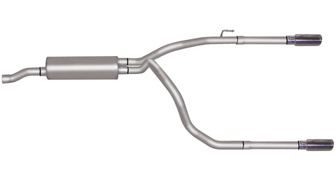 Cat-Back Dual Split Exhaust System, Stainless (Dual)