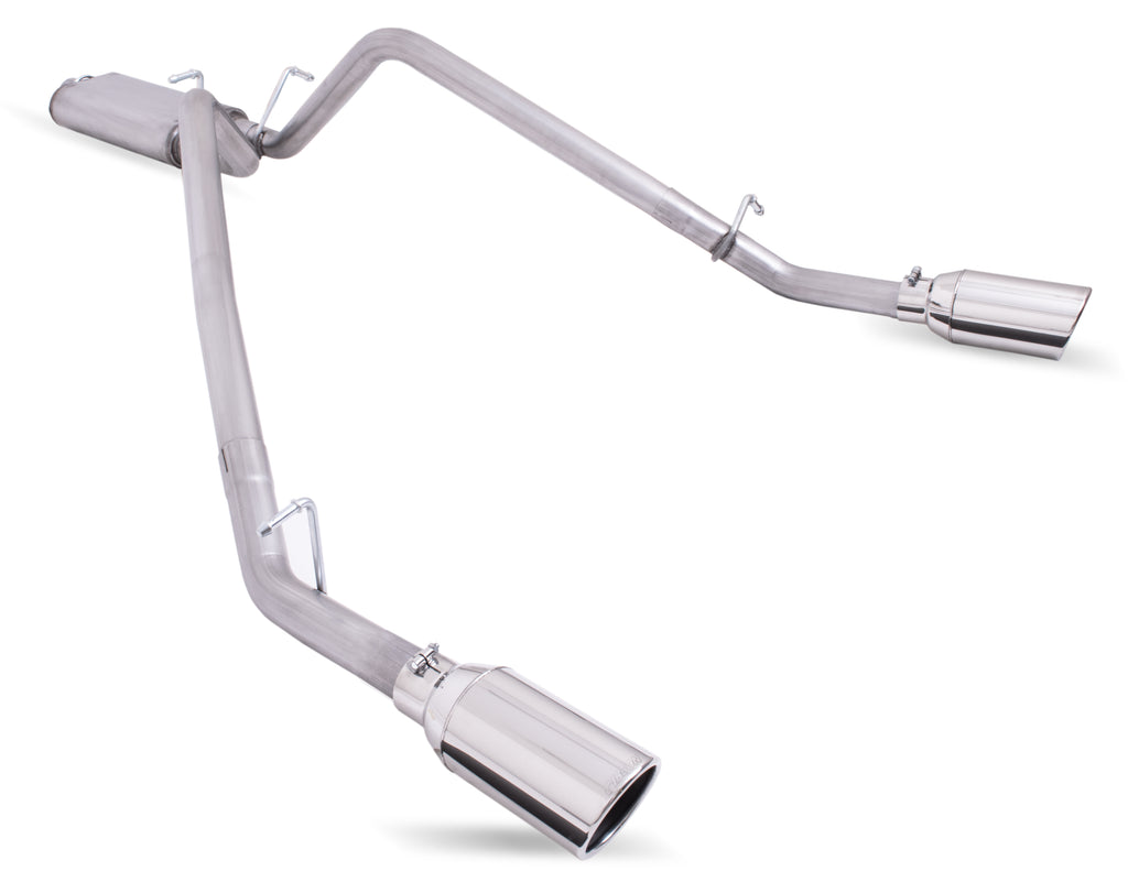 Cat-Back Dual Split Exhaust System, Stainless (Dual)