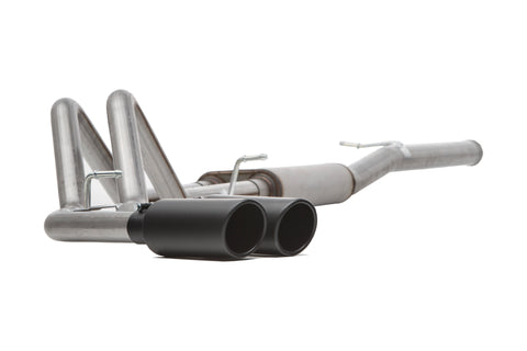 Black Elite Cat-Back Dual Sport Exhaust System, Stainless (Dual)