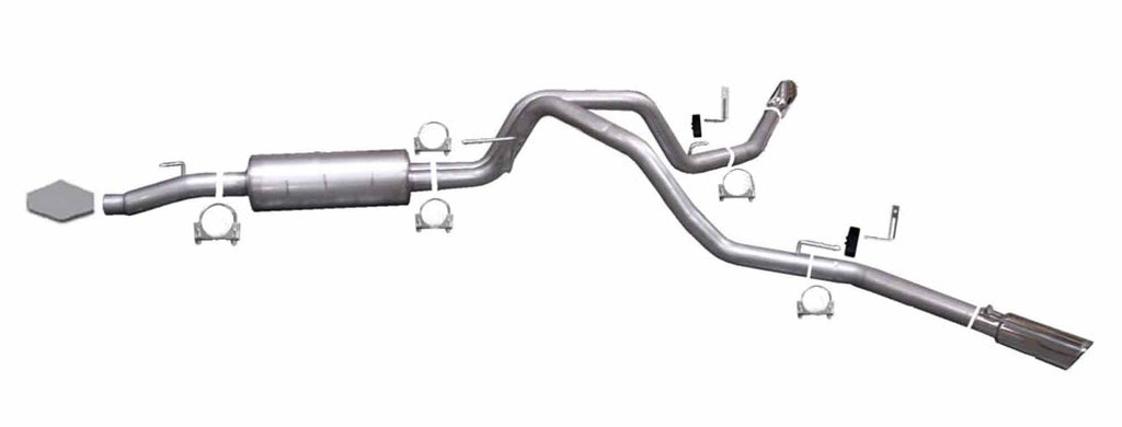 Cat-Back Dual Extreme Exhaust System, Stainless (Dual)