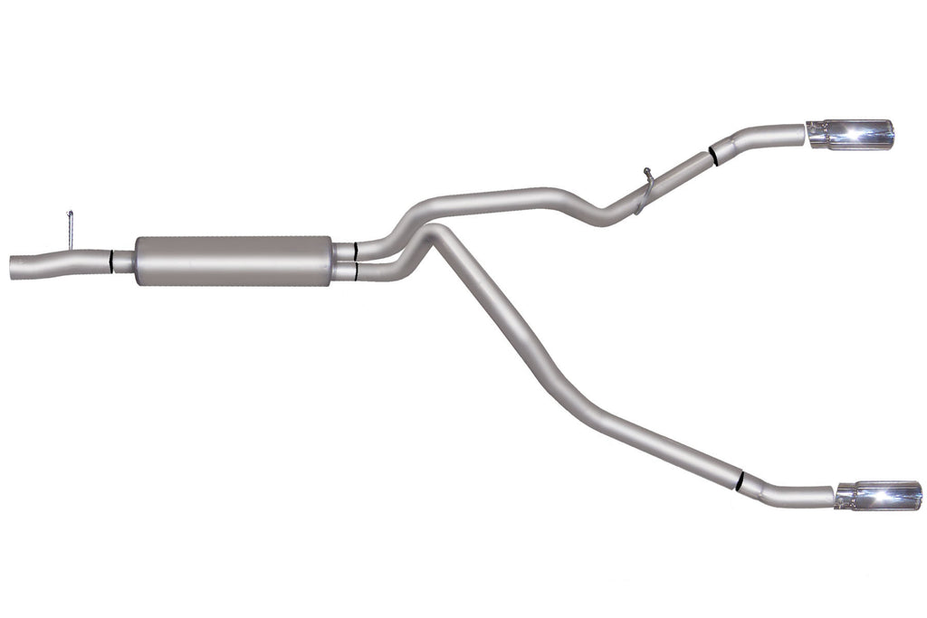 Cat-Back Dual Split Exhaust System, Stainless (Dual)