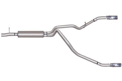 Cat-Back Dual Split Exhaust System, Stainless (Dual)