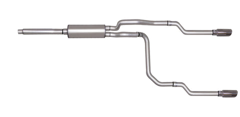 Cat-Back Dual Split Exhaust System, Stainless (Dual)