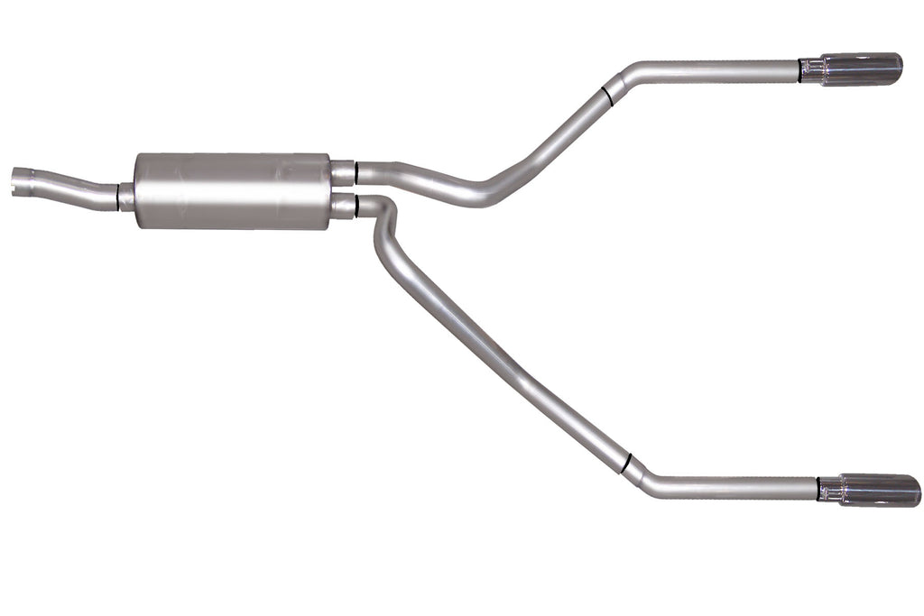 Cat-Back Dual Split Exhaust System, Stainless (Dual)