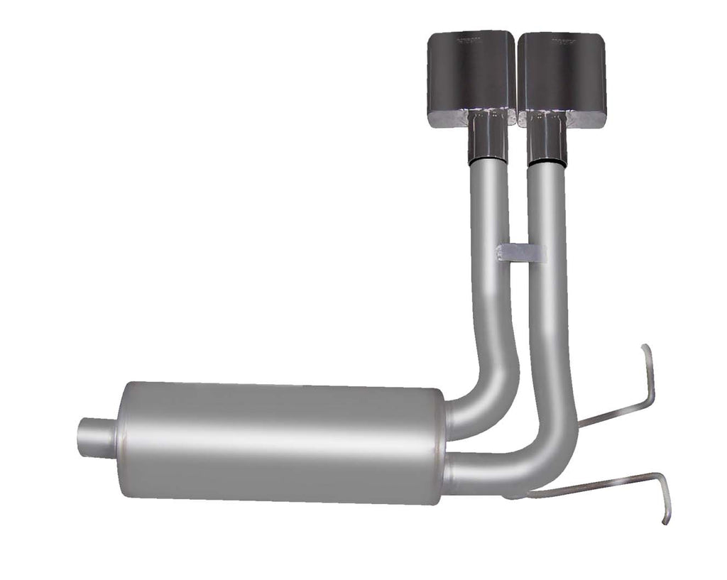 Cat-Back Super Truck Exhaust System, Stainless (Dual)