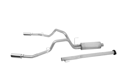 Cat-Back Dual Split Exhaust System, Stainless (Dual)