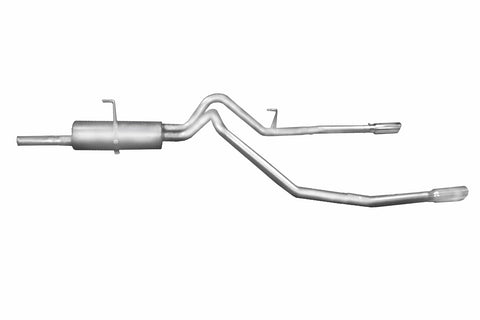 Cat-Back Dual Split Exhaust System, Aluminized (Dual)