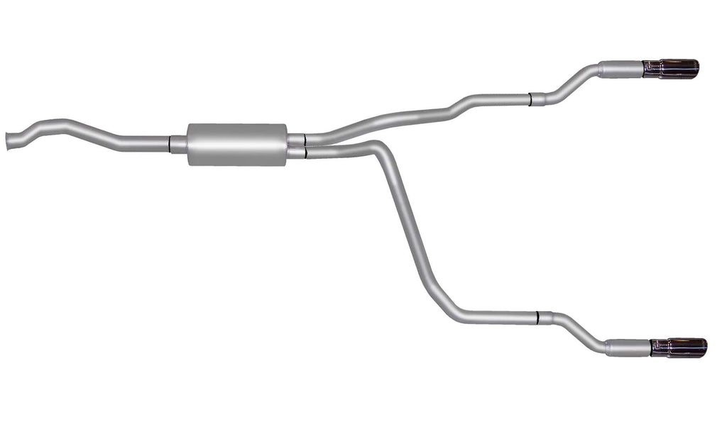 Cat-Back Dual Split Exhaust System, Aluminized (Dual)
