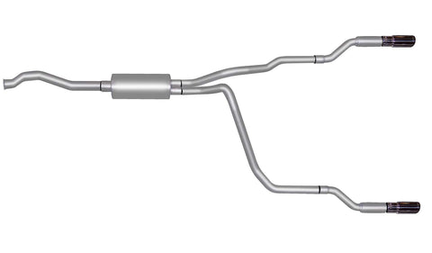 Cat-Back Dual Split Exhaust System, Aluminized (Dual)