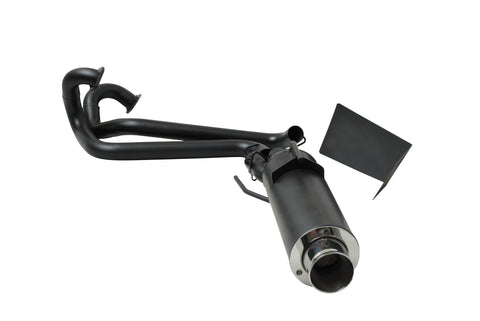 Polaris UTV Single Exhaust System, Black Ceramic (Single)