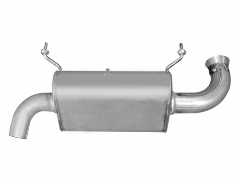 Polaris UTV Single Exhaust System, Stainless (Single)