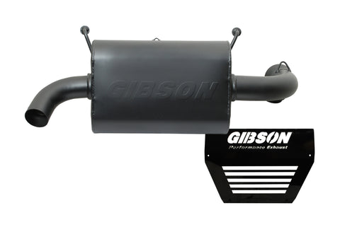 Polaris UTV Single Exhaust System, Black Ceramic (Single)