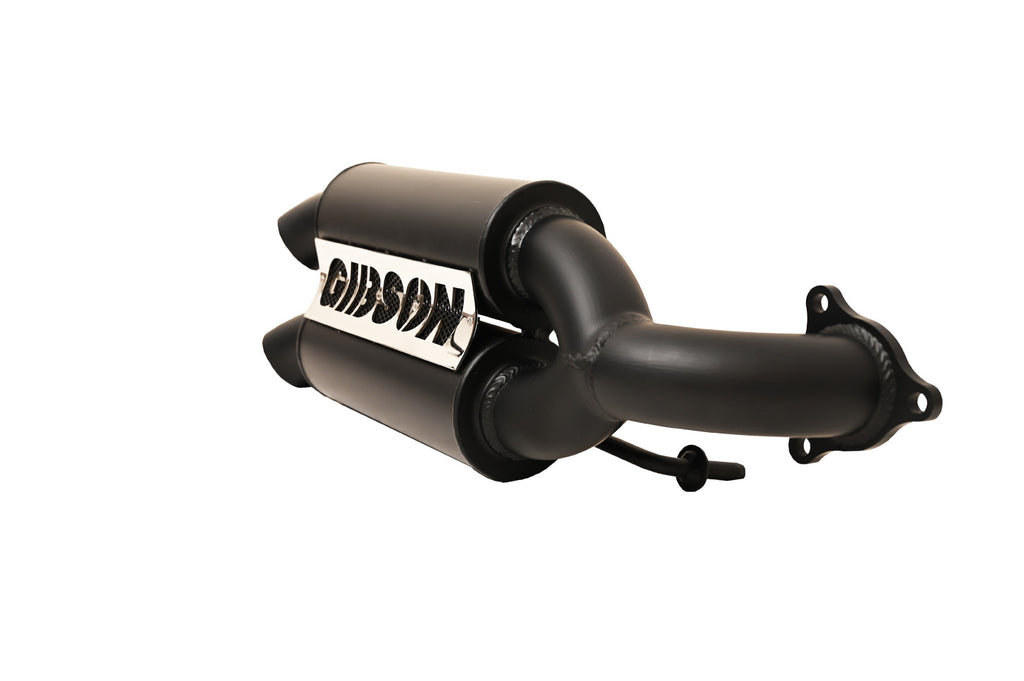 Polaris UTV Dual Exhaust, Black Ceramic (Dual)