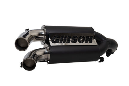 Polaris UTV Dual Side Exhaust, Black Ceramic (Dual)