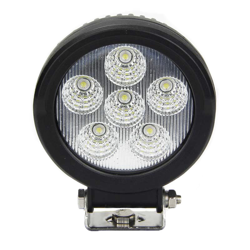 Aftershock Series LED Work Light 4inch - 18W - Food Beam - Black - Warranty Killer Performance