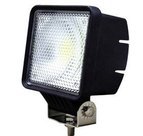 Aftershock Series LED Work Light 5inch - 30W - Flood Beam - Black - Warranty Killer Performance