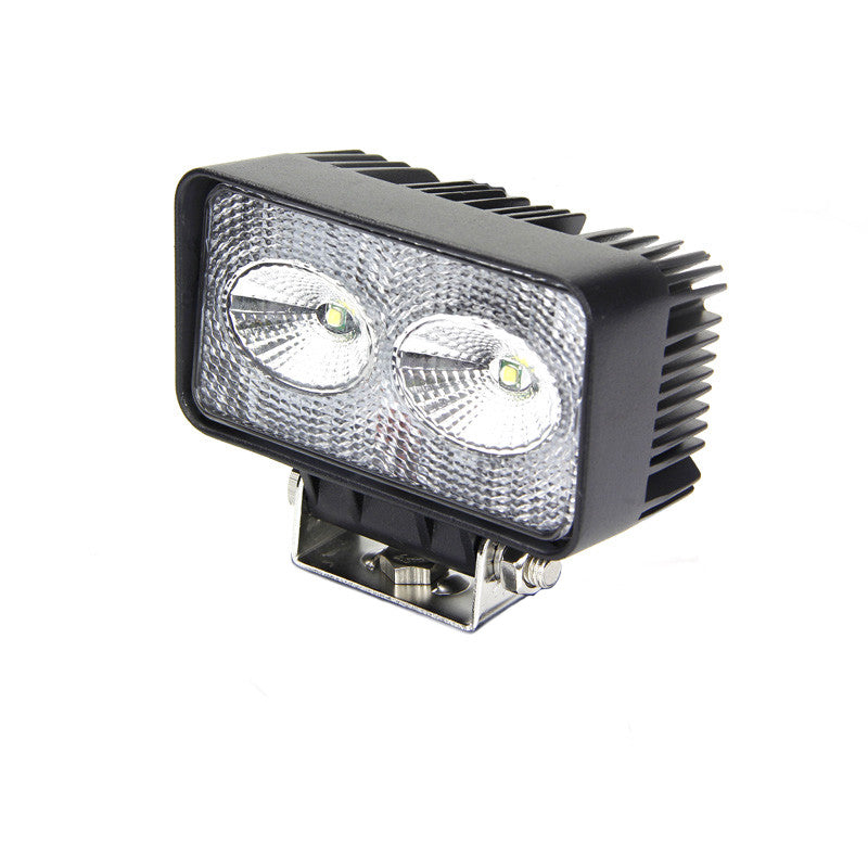 Fracture Series LED Work Light 4inch - 20W - Flood Beam - Black - Warranty Killer Performance