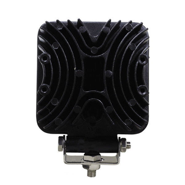 Fracture Series LED Work Light 4inch - 27W - Flood Beam Warm - Black - Warranty Killer Performance