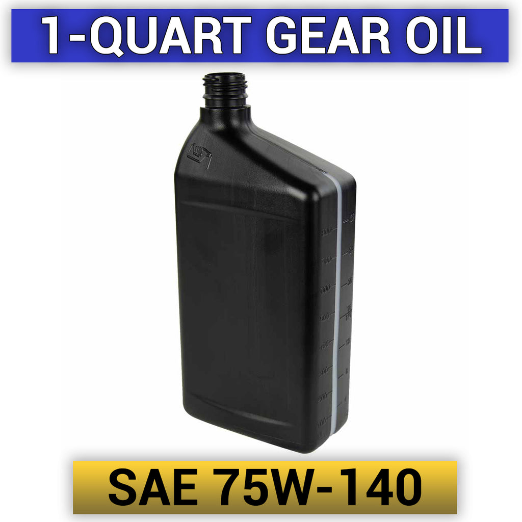 1-Quart of SAE 75W-140 Gear Oil