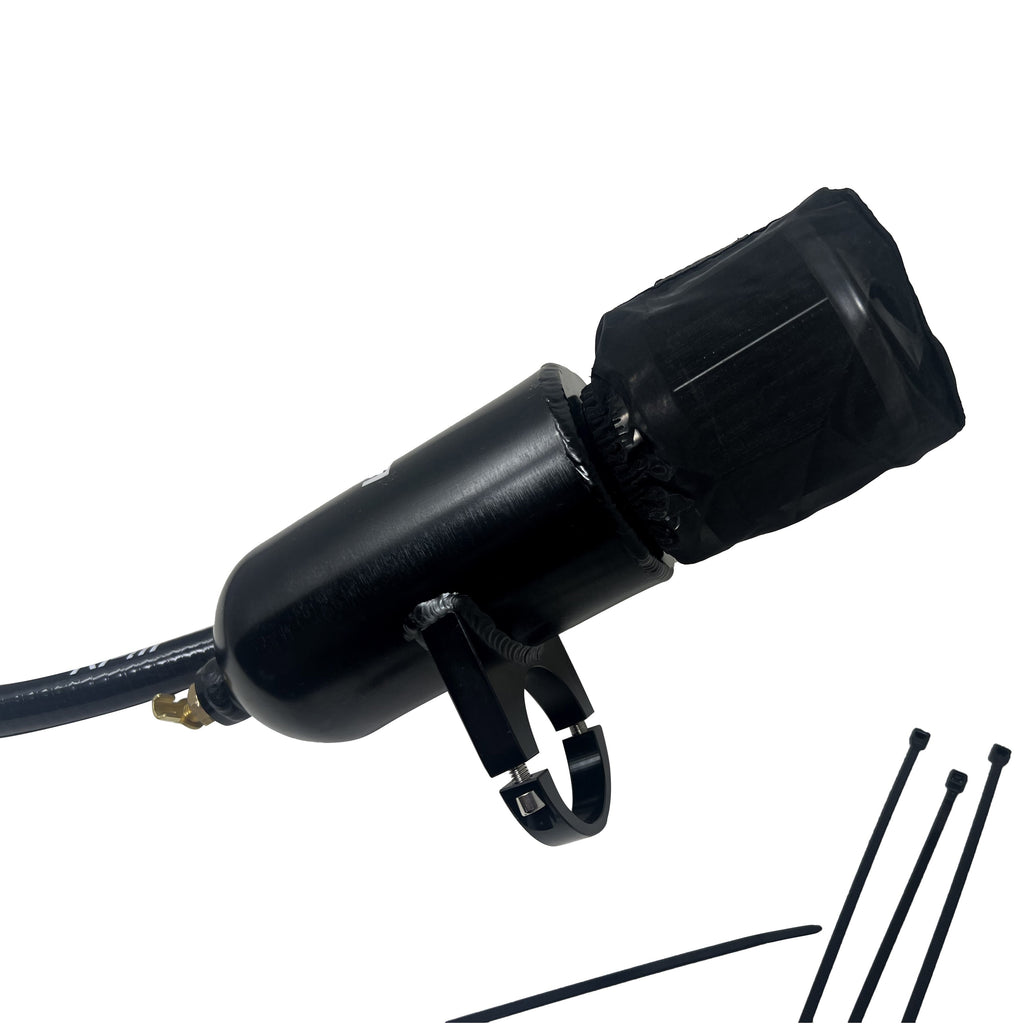 RPM SxS Dual Baffle Polaris Pro R (4 Cyl) Oil Catch Can