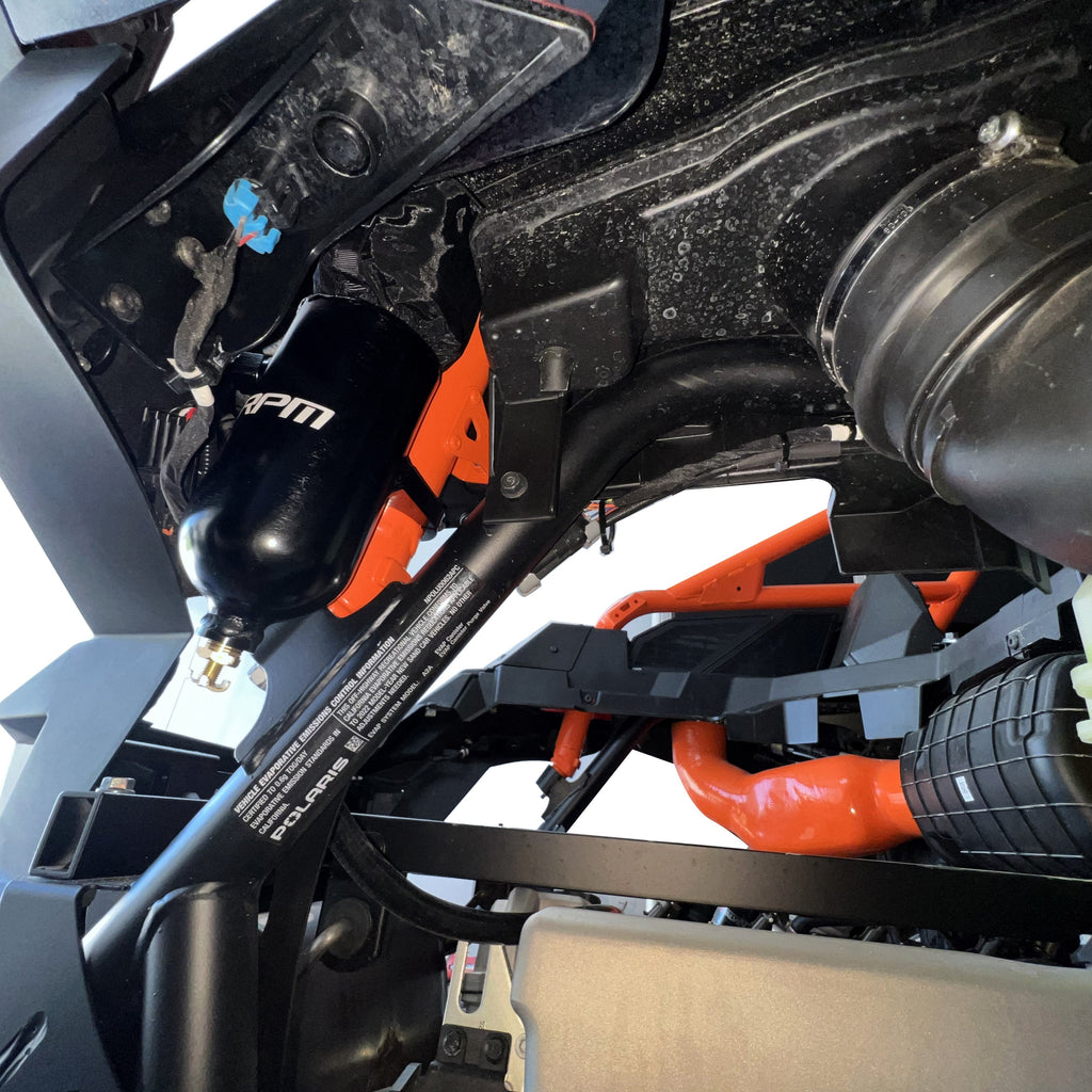 RPM SxS Dual Baffle Polaris Pro R (4 Cyl) Oil Catch Can