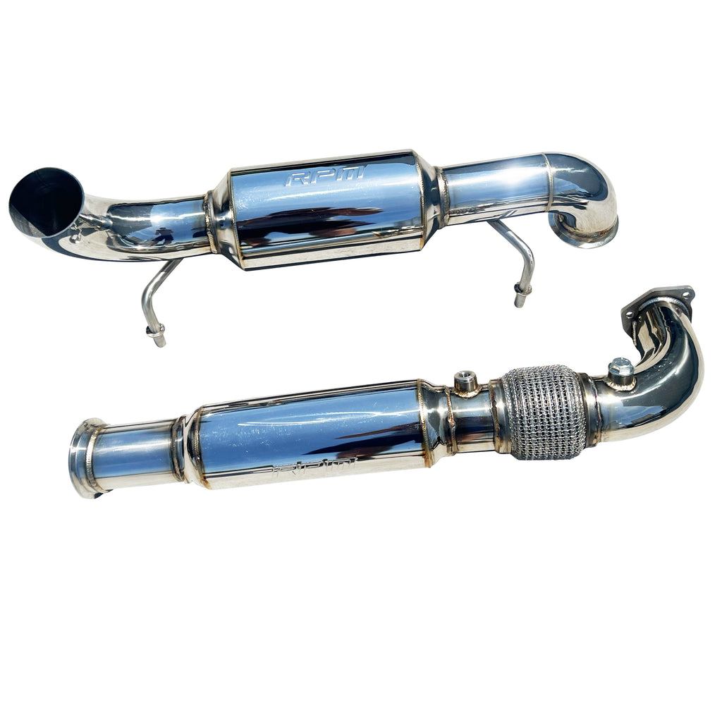 RZR Pro XP & Turbo R FULL 3" Exhaust ~ RPM Monster Core 3" Muffler & Mid Pipe