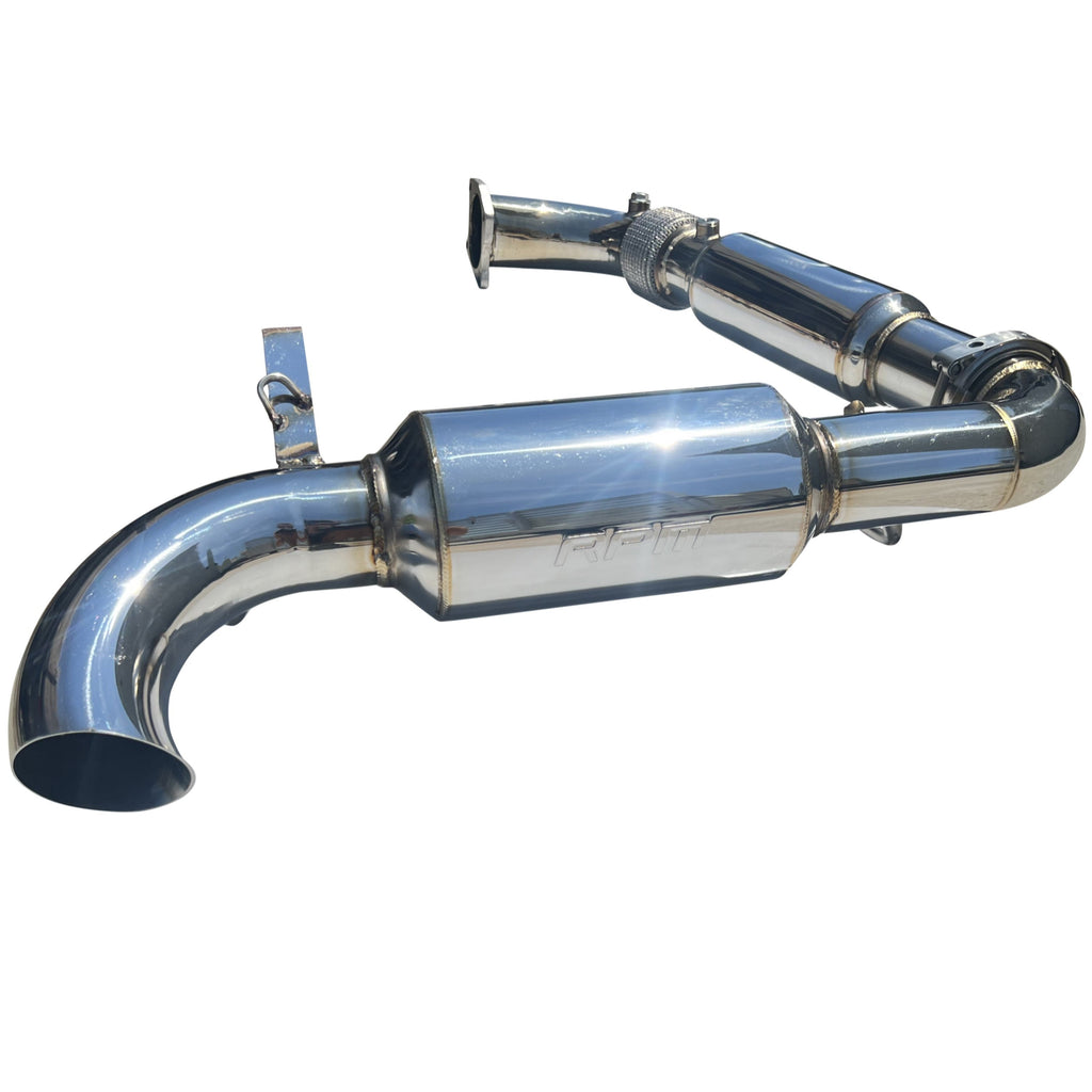 RZR Pro XP & Turbo R FULL 3" Exhaust ~ RPM Monster Core 3" Muffler & Mid Pipe
