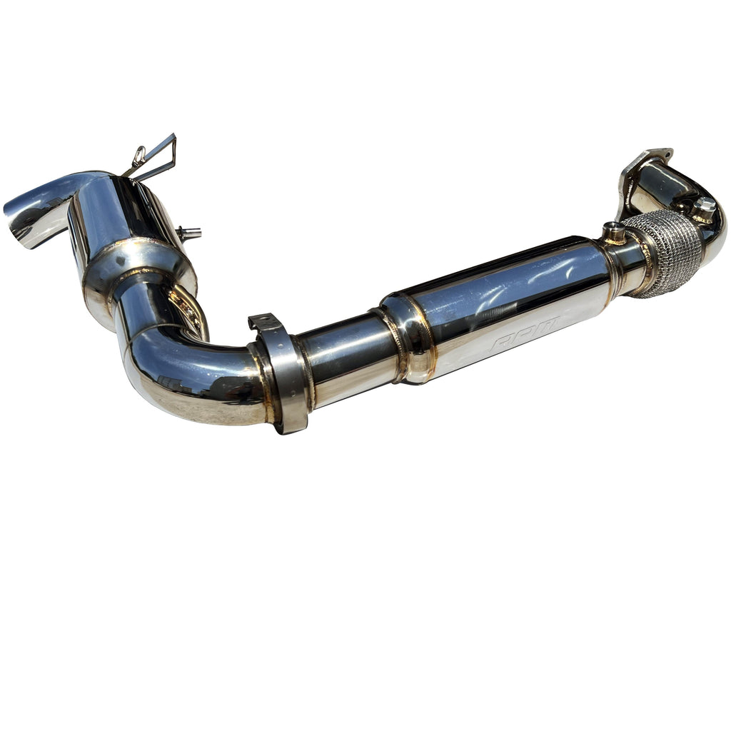 RZR Pro XP & Turbo R FULL 3" Exhaust ~ RPM Monster Core 3" Muffler & Mid Pipe