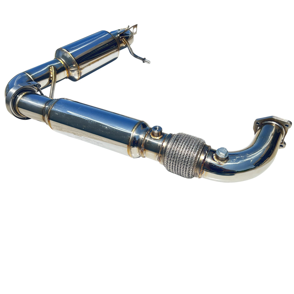 RZR Pro XP & Turbo R FULL 3" Exhaust ~ RPM Monster Core 3" Muffler & Mid Pipe