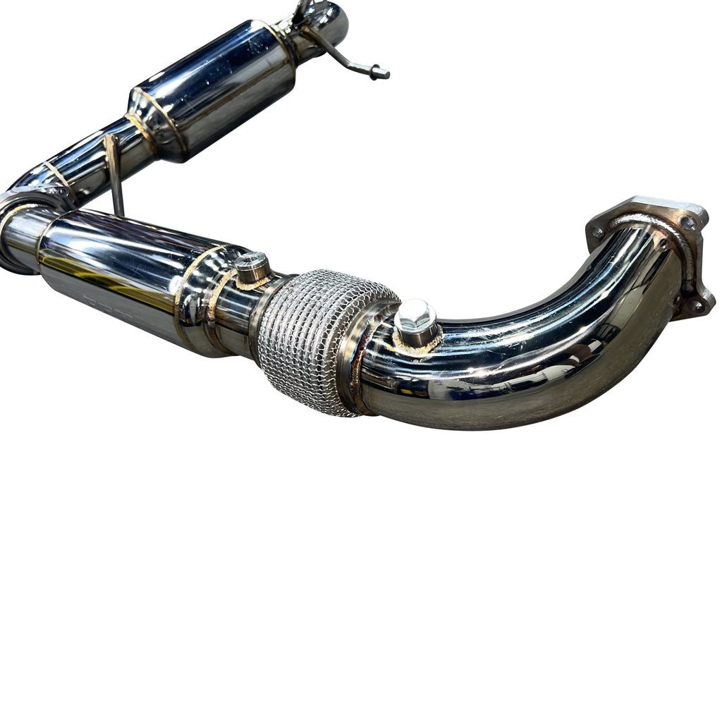 RZR Pro XP & Turbo R FULL 3" Exhaust ~ RPM Monster Core 3" Muffler & Mid Pipe