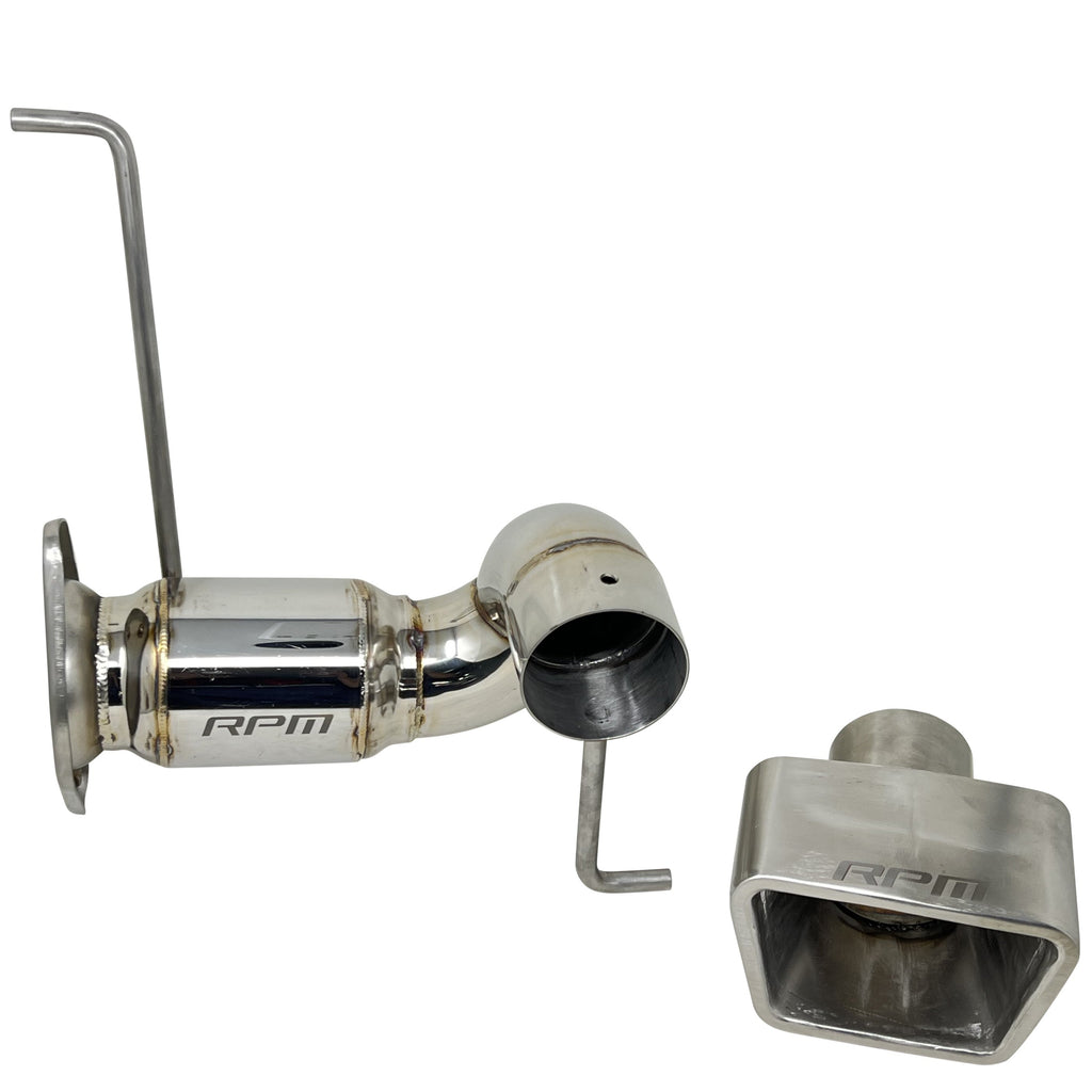 RPM RZR Pro R 3" Race Pipe With 3" RPM Tip / Race Muffler / Muffler Delete