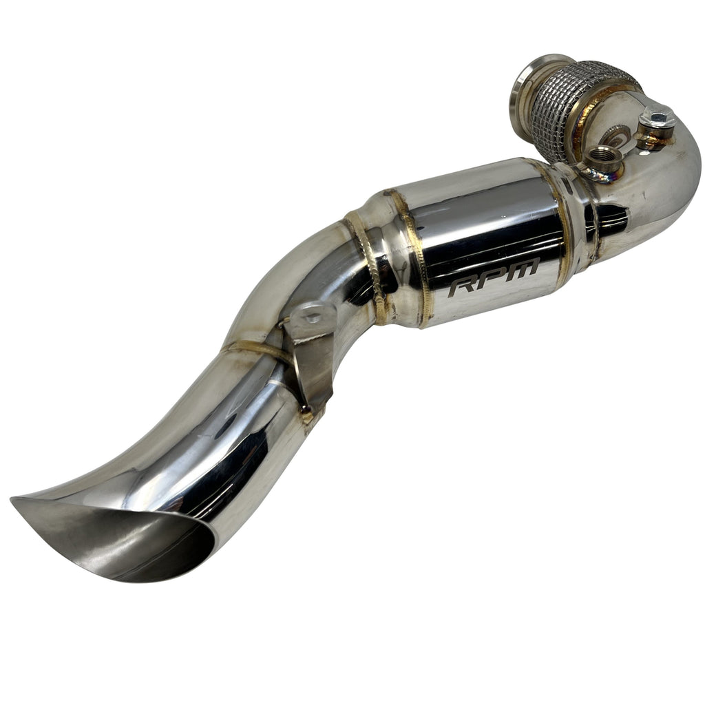 Can Am X3 Turbo Back 3" Full Race / Drag Pipe With Muffler