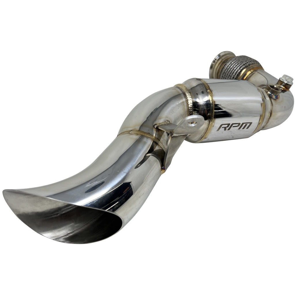 Can Am X3 Turbo Back 3" Full Race / Drag Pipe With Muffler