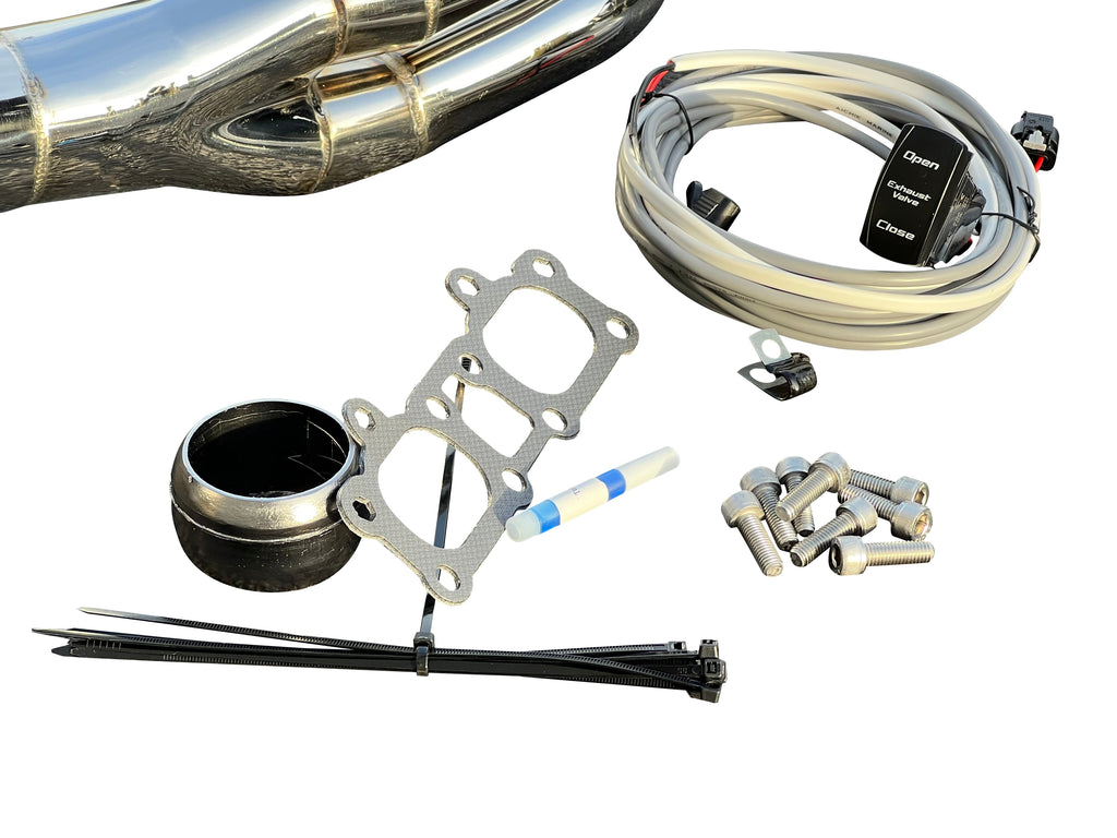 RPM-SxS Polaris General 1000 2.5" E-valve Captain's Choice Side Dump Exhaust