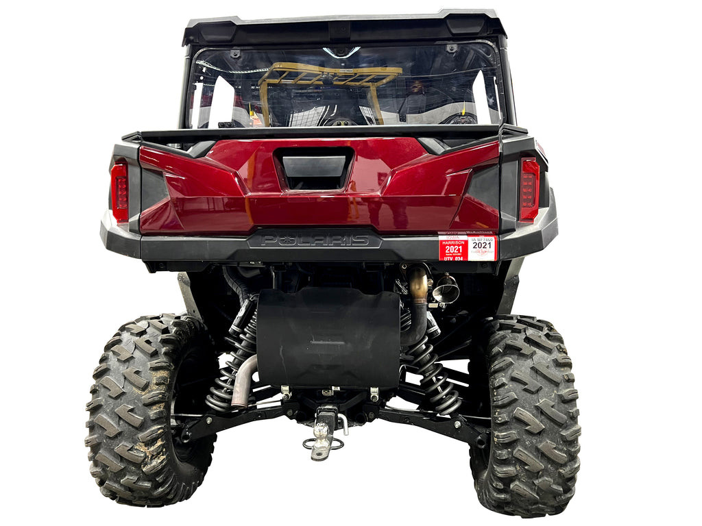 RPM-SxS Polaris General 1000 2.5" E-valve Captain's Choice Side Dump Exhaust