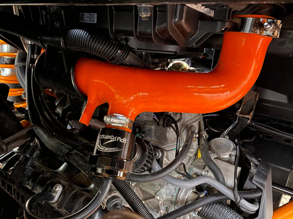 RPM-SxS Can Am Maverick X3 Full Silicone Charge Tubes Kit R & RR - RPM SXS